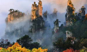 Планината Тианзи, Китай