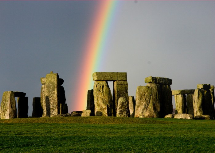 Stonehenge Rainbow by LuluP